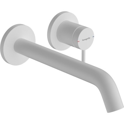 492113 hansgrohe tecturis s pakova umyvadlova bateria ecosmart pod omietku s vytokom 225 mm biela matna han 73351700