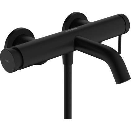 Hansgrohe Tecturis S, baterie de baie de perete, negru mat, HAN-73422670