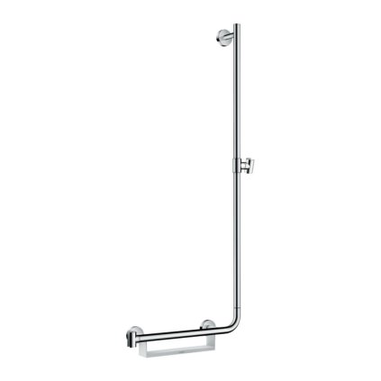 Hansgrohe Unica, tija de dus confort 1100 mm dreapta, alb/crom, HAN-26404400