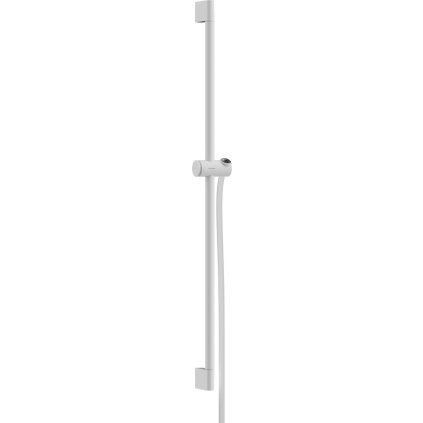 Hansgrohe Unica, Tijă de duș Pulsify S 900 mm cu furtun de duș Isiflex 1600 mm, alb mat, HAN-24401700