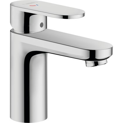 Hansgrohe Vernis Blend, baterie lavoar 100 cu priză, CoolStart, EcoSmart, crom, HAN-71585000