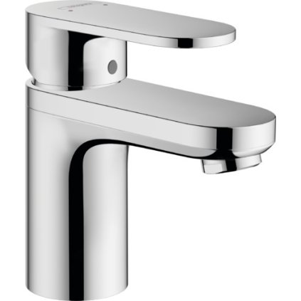 Hansgrohe Vernis Blend, baterie lavoar 70 cu conductă de apă izolată și set de gunoi cu tragere, EcoSmart, crom, HAN-71570000