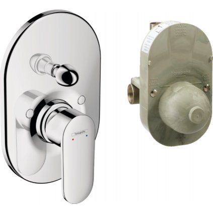 Hansgrohe Vernis Blend, robinet de baie ascuns cu corp, crom, HAN-71473000