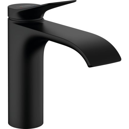 Hansgrohe Vivenis, baterie lavoar 110, EcoSmart, negru mat, HAN-75022670