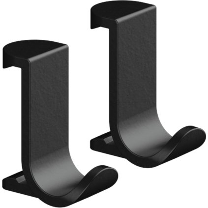 Hansgrohe WallStoris, cârlige pentru prosoape, lat, negru mat, HAN-27914670
