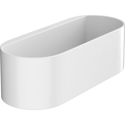 Hansgrohe WallStoris, raft de depozitare adânc, alb mat, HAN-27912700