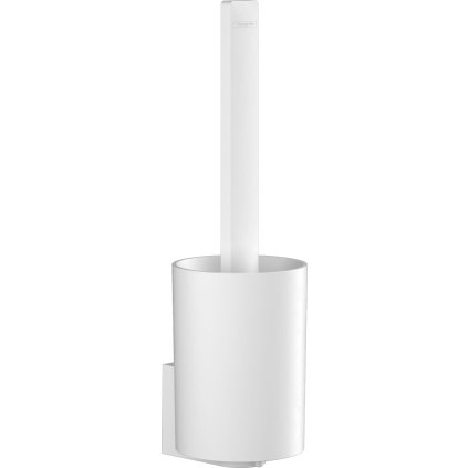 Hansgrohe WallStoris, perie de toaleta, alb mat, HAN-27927700