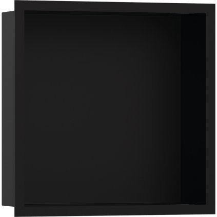 Hansgrohe XtraStoris Individual, nișă de perete negru mat, cu cadru de design 300x300x100mm, negru mat, HAN-56098670