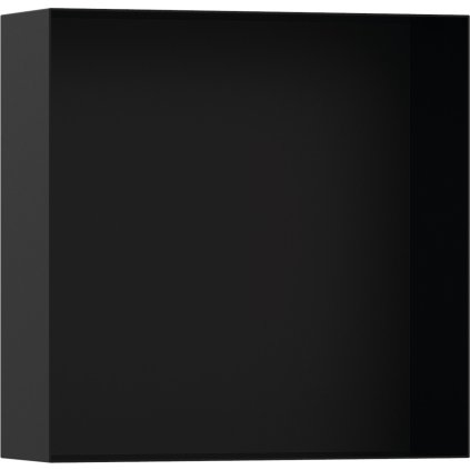 Hansgrohe XtraStoris Minimalistic, nișă de perete 300x300x100mm, negru mat, HAN-56073670
