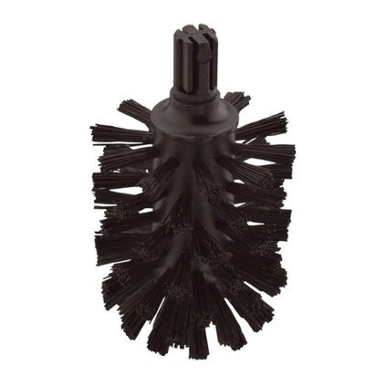 Hansgrohe, perie de toaletă de rezervă fără suport, neagră, HAN-40068000