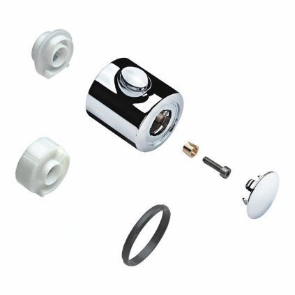 488978 hansgrohe nahradne diely rukovat na termostaticku bateriu ecostat 1001 sl na stenu chromova han 96618000