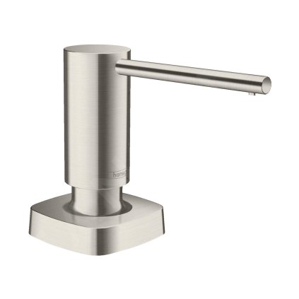 Hansgrohe, accesorii, dozator de detergent A71, 500 ml, otel inoxidabil, HAN-40468800