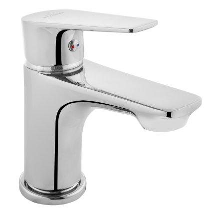 Invena Dokos, baterie chiuveta, crom, INV-BU-19-001-V