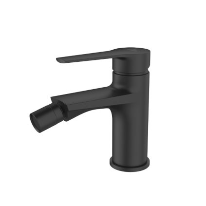 Invena Fira, baterie pentru bideu de sine statator, negru mat, INV-BB-71-004-V