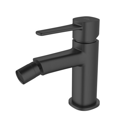 Invena Glamour Trend, baterie pentru bideu de sine stătătoare, negru mat, INV-BB-02-004-V