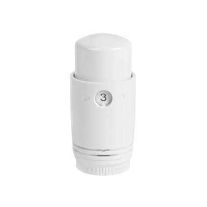 Invena Prov, cap termostatic M30x1,5, alb, INV-CD-77-015-X