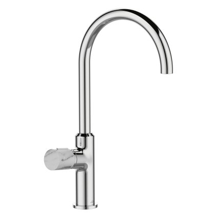 Invena Stone Plus, baterie pentru chiuvetă de sine stătătoare, crom, INV-BZ-P3-001-V