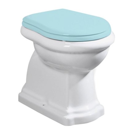 Kerasan, vas WC RETRO 38,5x45x59cm, gunoi spate, 101101