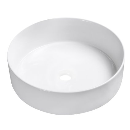Laveo Desna, chiuveta ceramica blat 360x360x120 mm, alb, LAV-VUD_6236