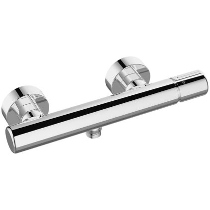 Laveo Pretto, baterie de duș termostatică de perete 150 mm, crom, LAV-BAO_040D