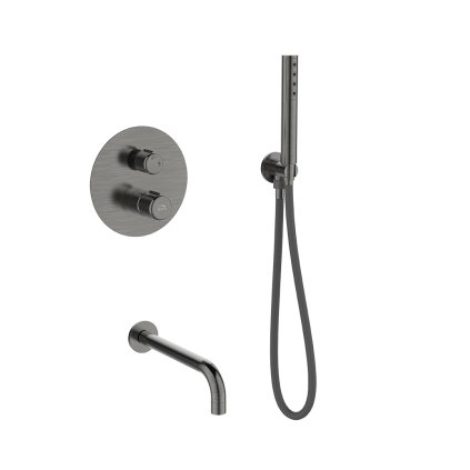 Laveo Pretto, set de baie ascuns, grafit, LAV-BAO_911P