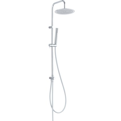 Laveo Pretto, set de duș cu duș de mână și cabină, crom, LAV-PLP_00OX