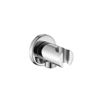 Laveo Rondo, conector unghiular cu maner, cromat, LAV-NPX_060O