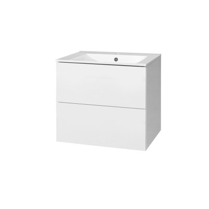 Mereo, Aira, dulap baie cu chiuveta ceramica 61 cm, MER-CN710
