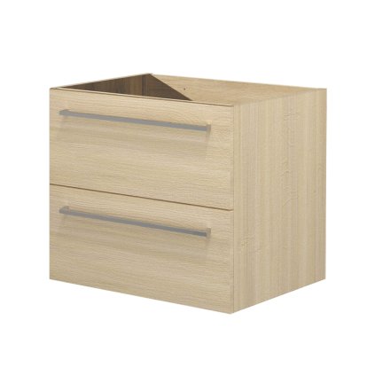 Mereo, Bino, dulap baie 61 cm, alb, MER-CN630S