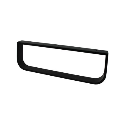 Mereo, Suport prosop negru sub blatul mobilierului - rotund, MER-CN103DB