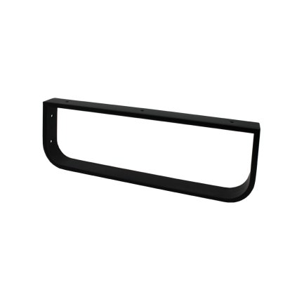 Mereo, Consolă neagră sub blatul mobilierului - rotundă, MER-CN102KB