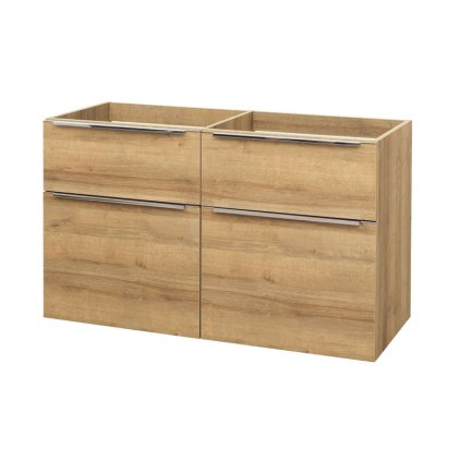 Mereo, Mailo, dulap baie 121 cm, mâner cromat, MER-CN523S