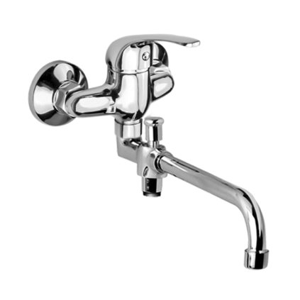 Mereo, Baterie de perete pentru apartament. miez, liliac, cu o curea dia. 18 mm - 330 mm, fara accesorii, MER-CBEE60203