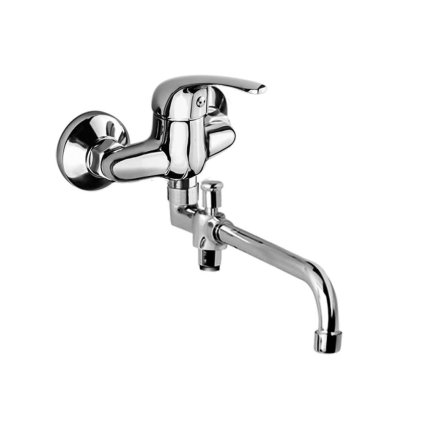 Mereo, Baterie de perete pentru apartament. miez, liliac, cu o curea dia. 18 mm - 330 mm, fara accesorii, MER-CBEE602A03