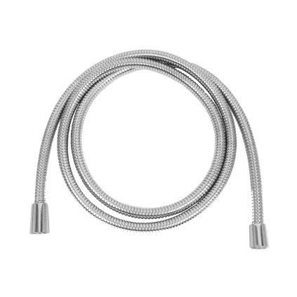 Mereo, Furtun de duș cu blocare dublă 200 cm, sistem anti-răsucire, oțel inoxidabil, MER-CB111G