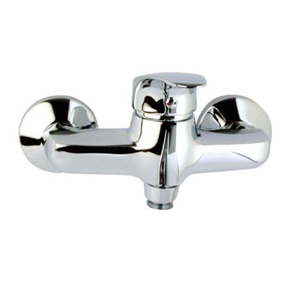 Mereo, Baterie de duș de perete, Sonata, fără accesorii, crom, MER-CB60103N