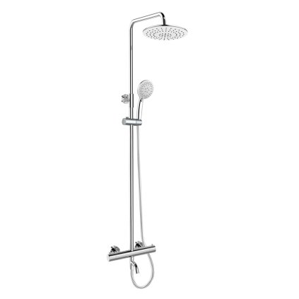 Mereo, Baterie termostatica cu cap de dus rotund, MER-CB60101TSH