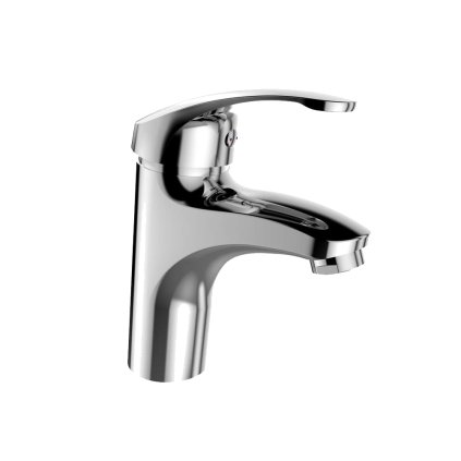 Mereo, Baterie lavoar mai mare, Sonata, fara priza, crom, MER-CB10103N
