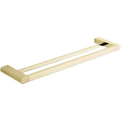 Mexen Adox, suport pentru prosoape pe 2 rânduri, auriu lucios, 7018225-50