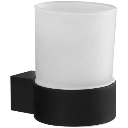 Mexen Adox, cană de perete pentru pensule, negru mat, 7018238-70
