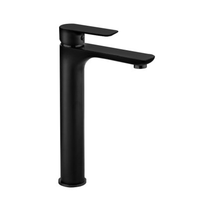 Mexen Alfa, baterie chiuveta inalta h-290, negru mat, 745710-70