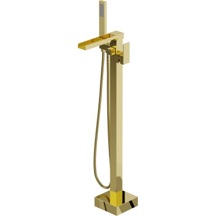 Mexen Algar, baterie pentru cadă de sine stătătoare, auriu strălucitor, 75733-50