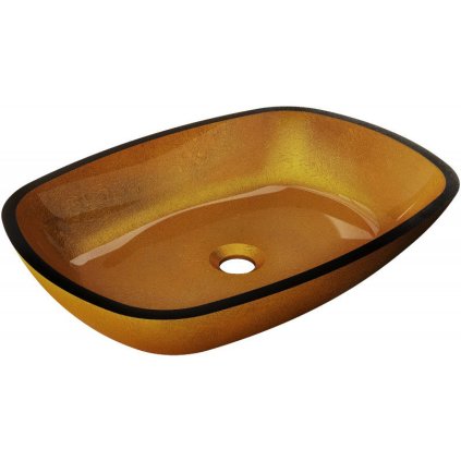 229920 1 mexen araks sklenene umyvadlo na dosku 54 x 39 5 x 11 cm zlata 24155450