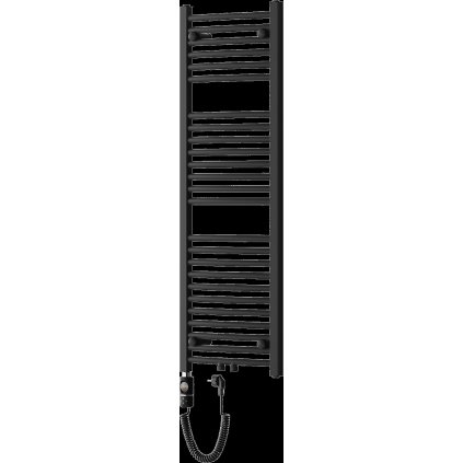 Mexen Ares, element electric de încălzire 1200x400 mm + tijă de încălzire 600 W, negru, W102-1200-400-2600-70