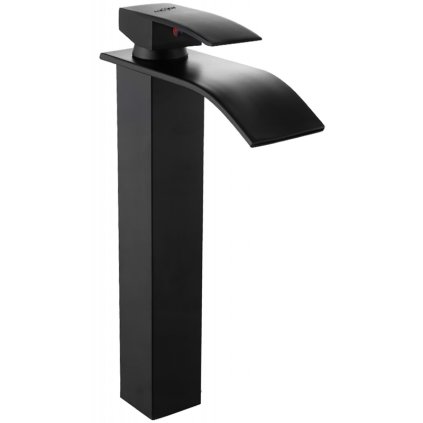 Mexen Aries, robinet de chiuvetă înalt, negru mat, 744810-70