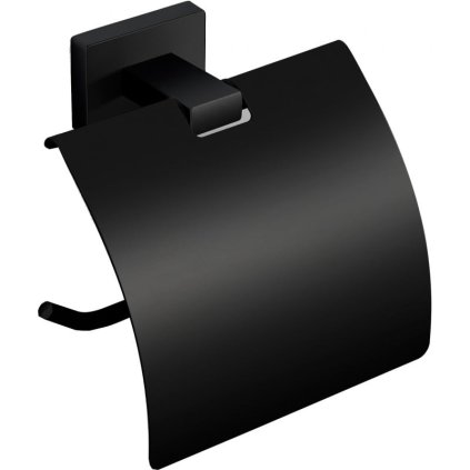 Mexen Arno, suport hartie igienica cu capac, negru mat, 7020733-70