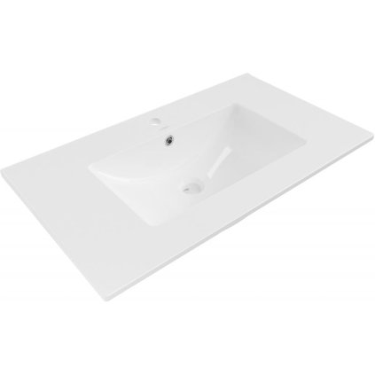 Mexen Atena, chiuveta blat 81 x 46 cm, alb lucios, 25018000