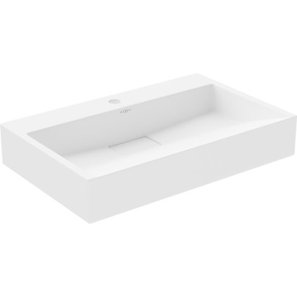 Mexen Ava, chiuveta blat din conglomerat 60 x 38 cm, alb, 23016001