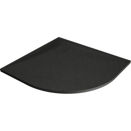 Mexen Bert, cadă de duș pătrată SMC 80 x 80 cm, neagră, 4KR708080