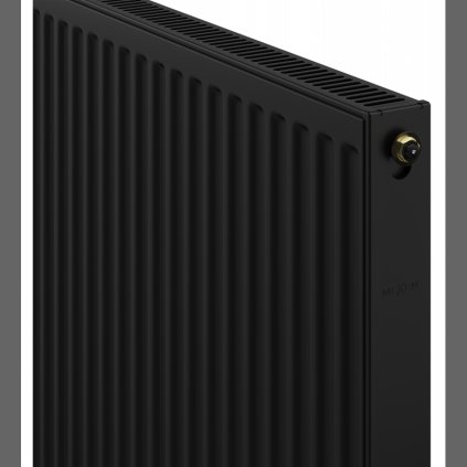 350354 5 mexen cc11 panelovy radiator 300 x 1600 mm spodne stredove pripojenie 782 w cierna w6c11 030 160 70